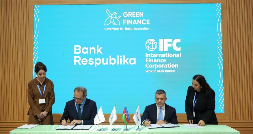 IFC Supports Bank Respublika with a Major Green Loan at COP29 IFC Supports Bank Respublika with a Major Green Loan at COP29