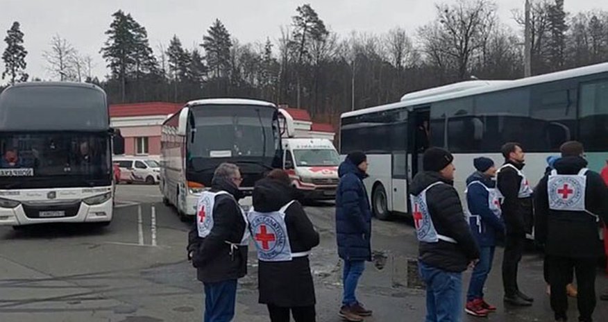 Kursk vilayətinin 46 sakini Rusiyaya qaytarılıb Kursk vilayətinin 46 sakini Rusiyaya qaytarılıb