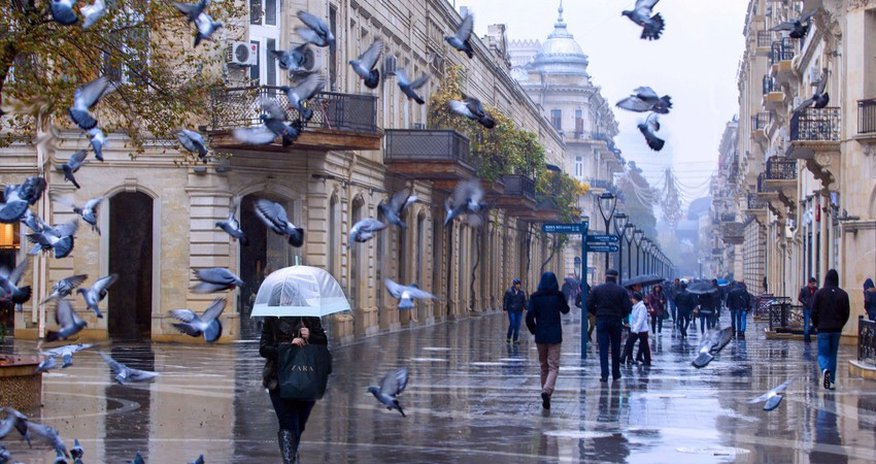 Azerbaijan weather forecast for November 27 Azerbaijan weather forecast for November 27