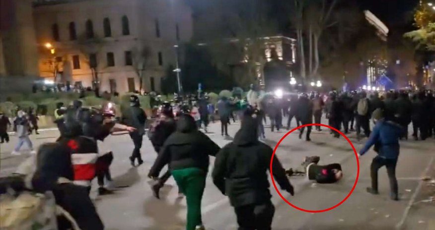 Gürcüstanda vəziyyət gərgindir Gürcüstanda vəziyyət gərgindir