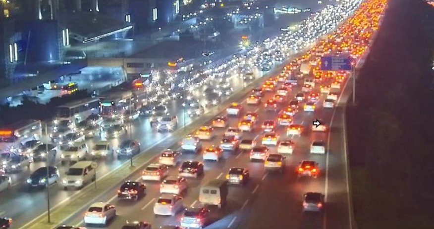 Hazırda tıxac olan yollar - SİYAHI Hazırda tıxac olan yollar - SİYAHI