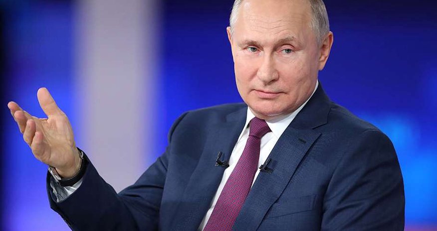 Putin Ukrayna ilə sülh imzalamasına münasibət bildirib Putin Ukrayna ilə sülh imzalamasına münasibət bildirib