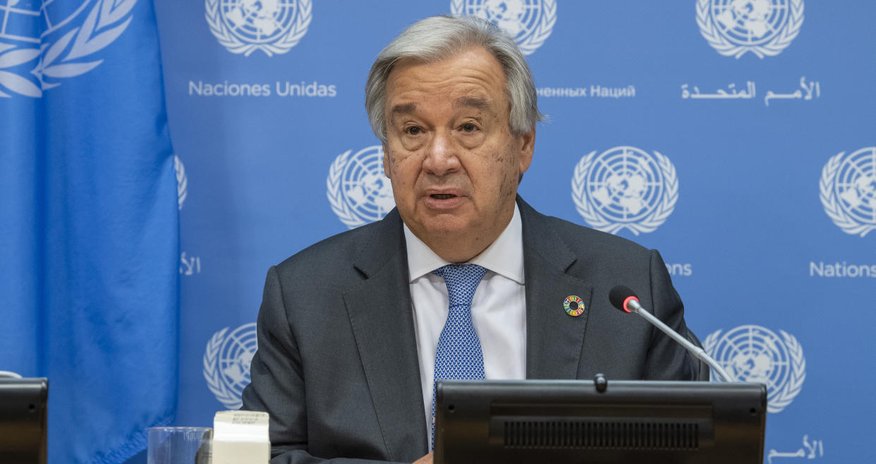 UN chief condolences over AZAL plane crash in Aktau UN chief condolences over AZAL plane crash in Aktau