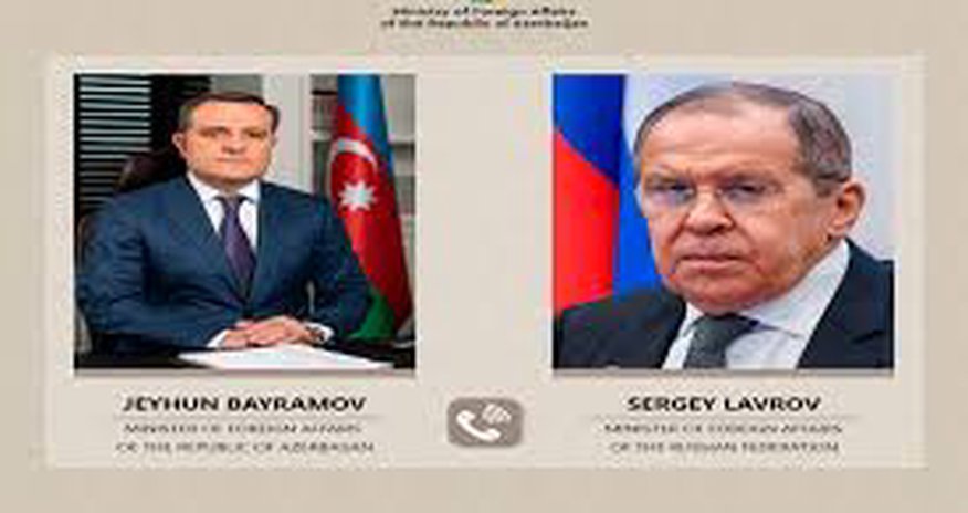 Sergey Lavrov Ceyhun Bayramova zəng edib Sergey Lavrov Ceyhun Bayramova zəng edib
