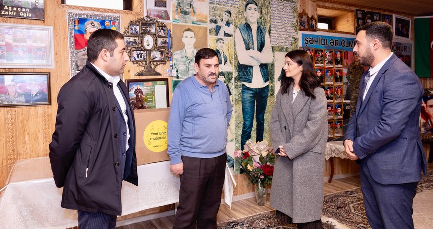 Yelo Bank visits families of martyrs and veterans in Shamakhi Yelo Bank visits families of martyrs and veterans in Shamakhi
