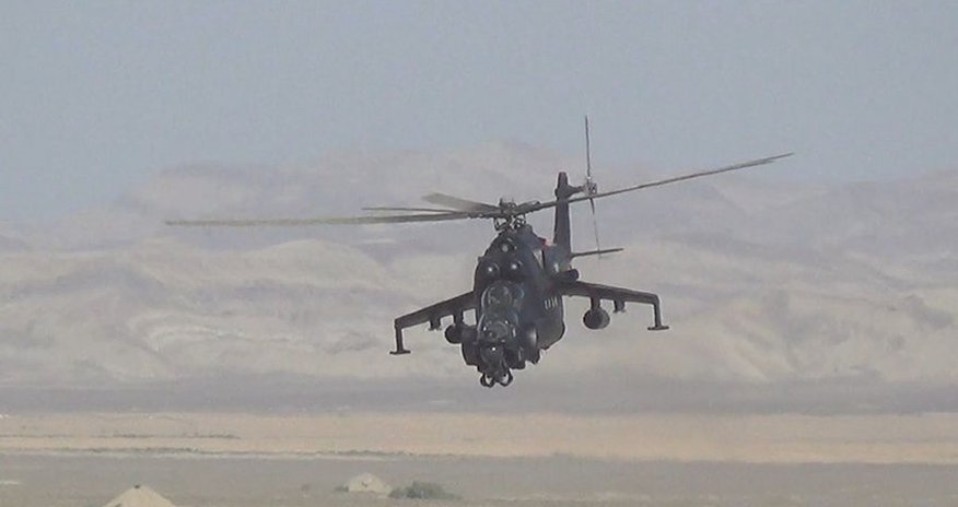 Rusiyada hərbi helikopter qəzaya uğrayıb Rusiyada hərbi helikopter qəzaya uğrayıb