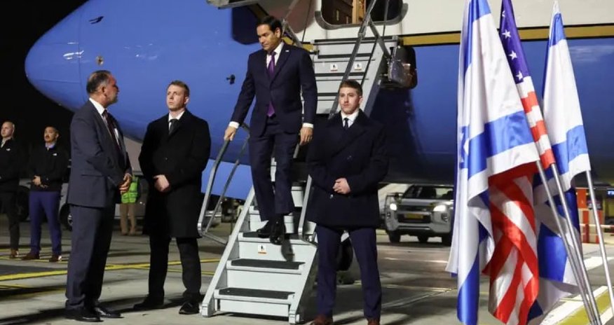 Rubio İsrailə səfər edib Rubio İsrailə səfər edib