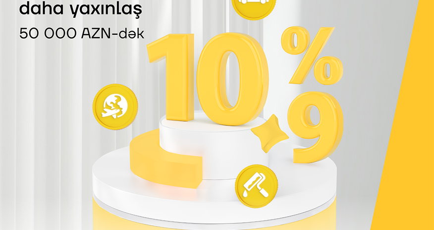 Planlarını ertələmə, Yelo Bank-dan kreditlə həyata keçir! Planlarını ertələmə, Yelo Bank-dan kreditlə həyata keçir!