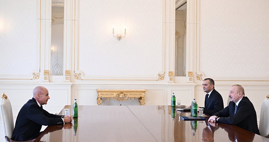 Prezident Yoxan Eliaşı qəbul edib Prezident Yoxan Eliaşı qəbul edib