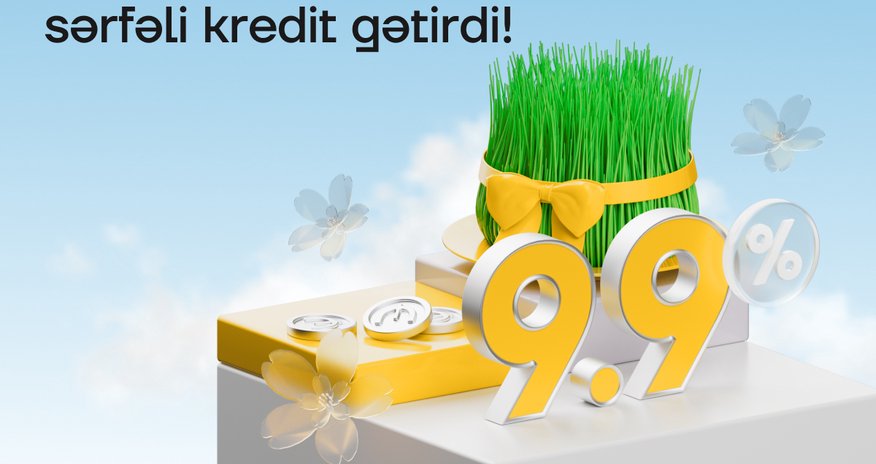 Yelo Bank-dan nağd pul kreditinə bahar endirimi Yelo Bank-dan nağd pul kreditinə bahar endirimi