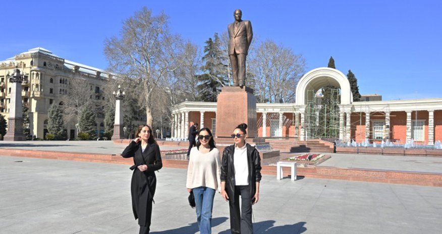 Mehriban Əliyeva Gəncəyə səfər edib - Yenilənib Mehriban Əliyeva Gəncəyə səfər edib - Yenilənib
