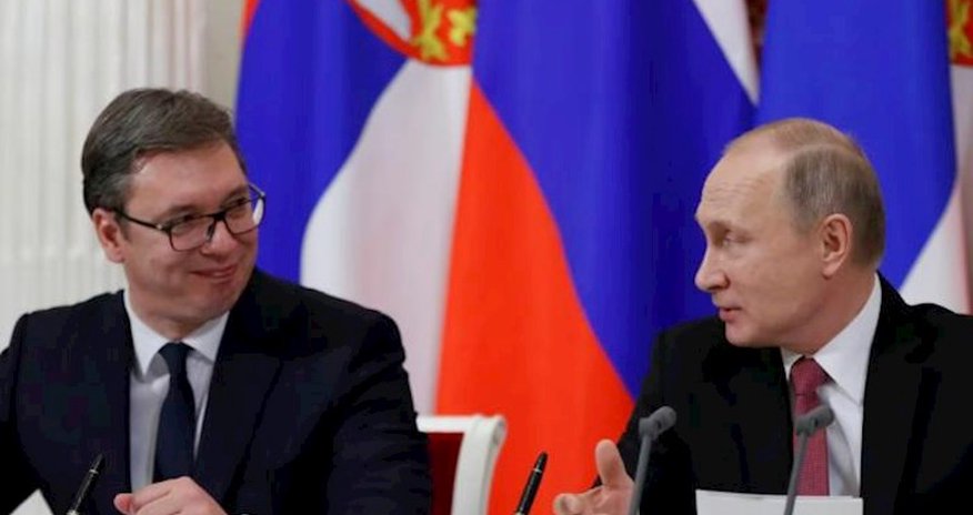 Путин и Вучич обсудили внешнее давление на Сербию Путин и Вучич обсудили внешнее давление на Сербию