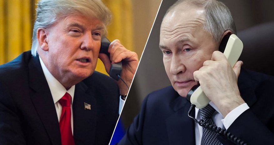 Трамп сообщил, что поговорил с Путиным Трамп сообщил, что поговорил с Путиным