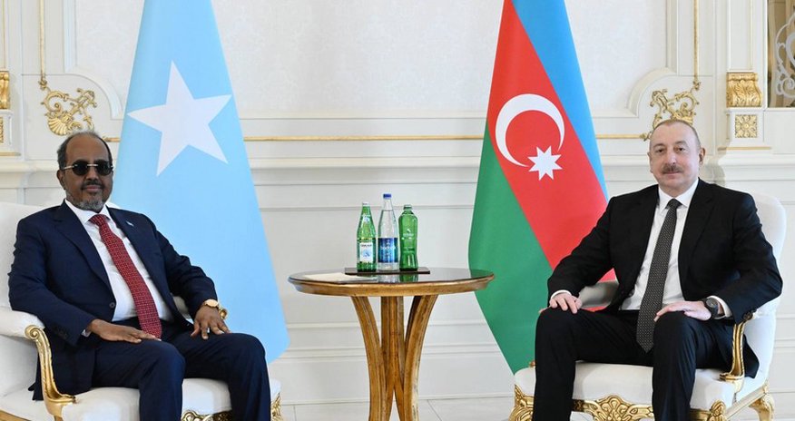 Somali Prezidenti İlham Əliyevi təbrik edib Somali Prezidenti İlham Əliyevi təbrik edib
