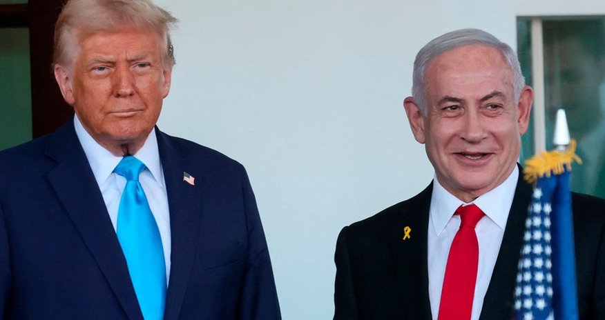 Трамп встретился с Нетаньяху в Белом доме Трамп встретился с Нетаньяху в Белом доме