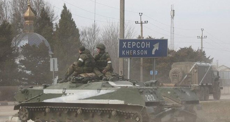 Русские обстреляли Херсон: есть жертвы Русские обстреляли Херсон: есть жертвы