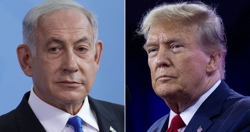 Trampla Netanyahu arasında telefon danışığı olub Trampla Netanyahu arasında telefon danışığı olub