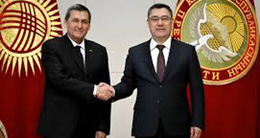 Kyrgyz president, Turkmen People's Council chairman discuss bilateral ties Kyrgyz president, Turkmen People's Council chairman discuss bilateral ties