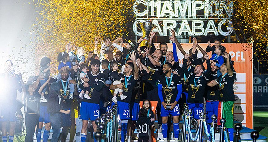 «Карабах» - 12-кратный чемпион Азербайджана! «Карабах» - 12-кратный чемпион Азербайджана!