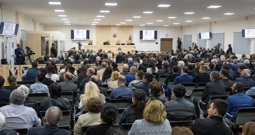 В Баку продолжился суд по делу лиц армянского происхождения, обвиняемых в военных преступлениях В Баку продолжился суд по делу лиц армянского происхождения, обвиняемых в военных преступлениях