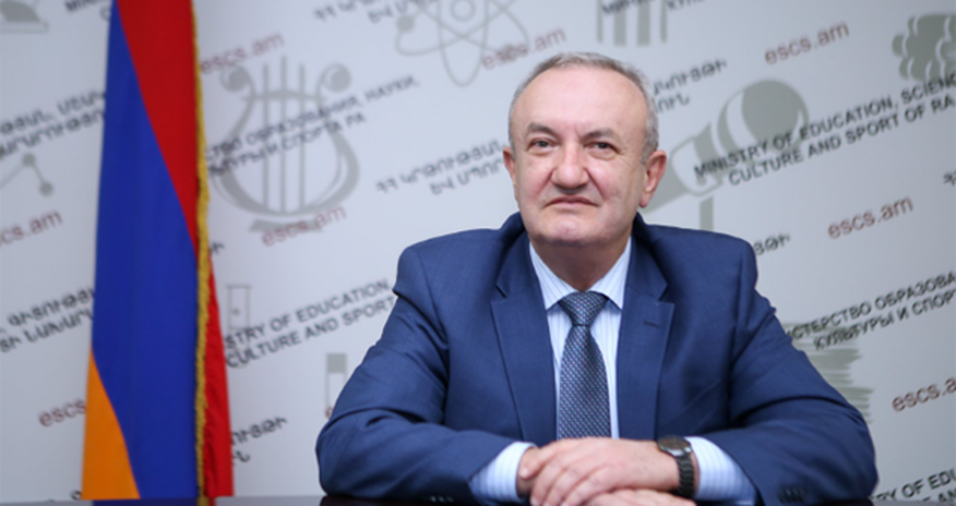Vahram Dumanyan vəzifəsindən azad edilib Vahram Dumanyan vəzifəsindən azad edilib