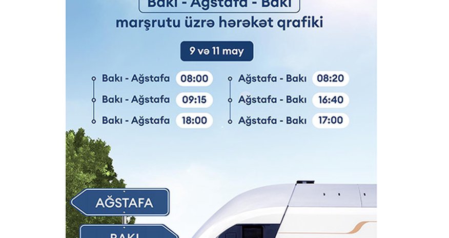 ADY bu xətt üzrə əlavə qatar reysləri təyin edib ADY bu xətt üzrə əlavə qatar reysləri təyin edib