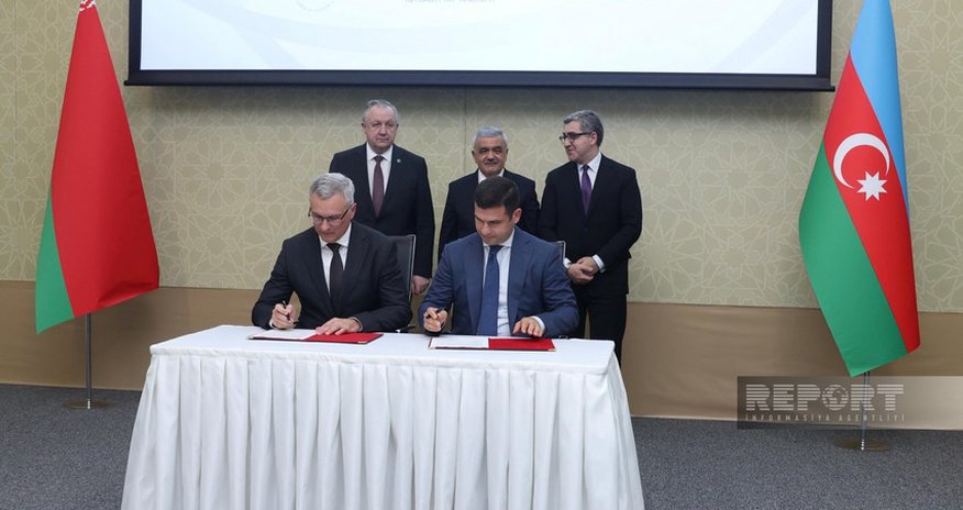 Azerbaijani and Belarusian businesses sign agreements Azerbaijani and Belarusian businesses sign agreements