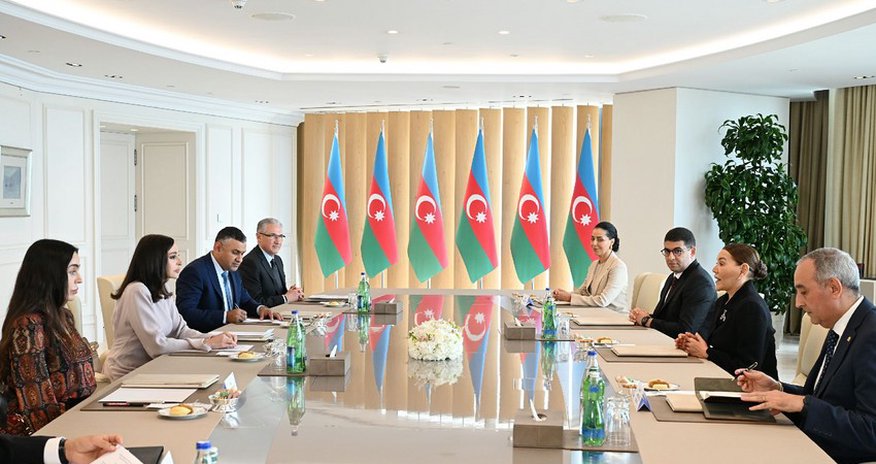 Mehriban Aliyeva meets with Princess of Morocco Mehriban Aliyeva meets with Princess of Morocco