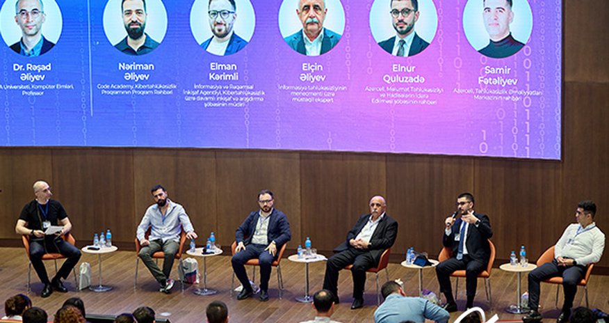 Azercell and ADA University Foundation hosted the “TechFront” Academy-Industry
Forum Azercell and ADA University Foundation hosted the “TechFront” Academy-Industry
Forum