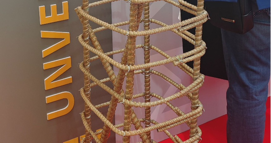 Italian firm unveils fiberglass rebar to replace iron in construction Italian firm unveils fiberglass rebar to replace iron in construction