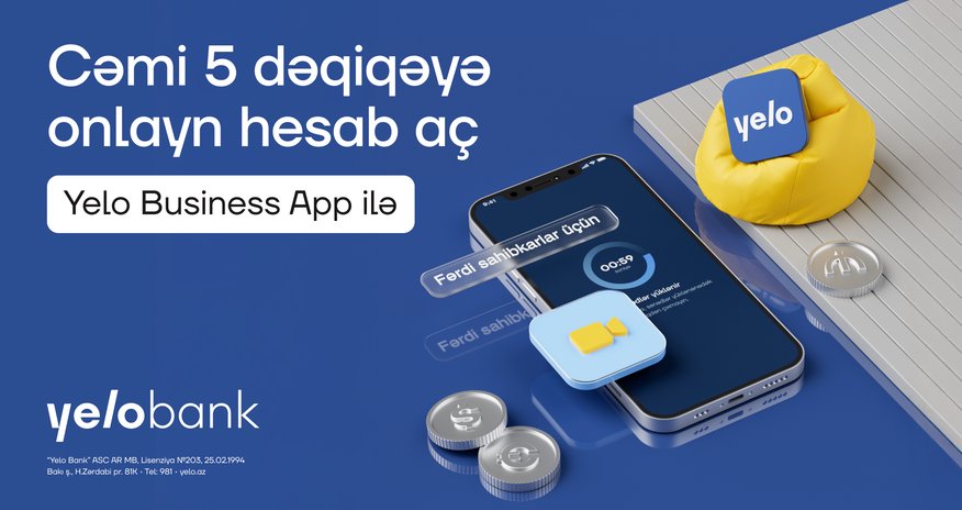 Online opportunity for individual entrepreneurs from Yelo Bank! Online opportunity for individual entrepreneurs from Yelo Bank!
