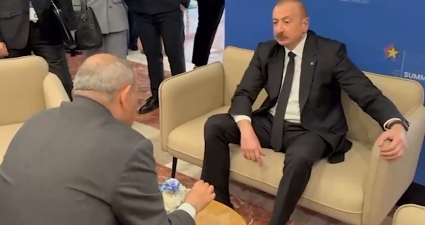 İlham Əliyevlə Nikol Paşinyanın Tiranada görüşü olub İlham Əliyevlə Nikol Paşinyanın Tiranada görüşü olub