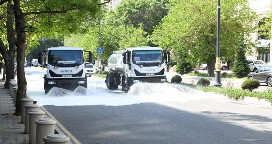 Исполнительная власть Баку инициировала генеральную уборку города Исполнительная власть Баку инициировала генеральную уборку города
