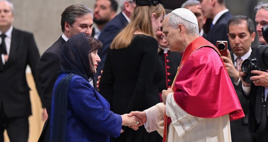 Sahibə Qafarova Roma Papasının taxtaçıxma mərasimində iştirak edib Sahibə Qafarova Roma Papasının taxtaçıxma mərasimində iştirak edib