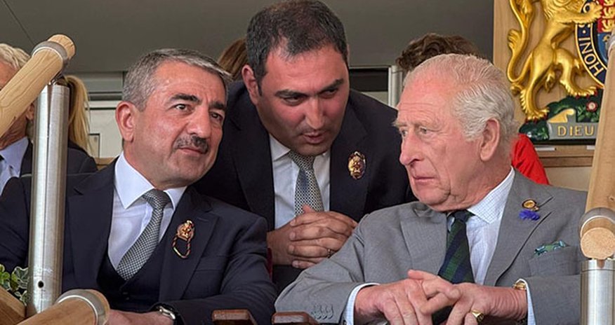 Azerbaijani border chief meets King Charles at Windsor Horse Show Azerbaijani border chief meets King Charles at Windsor Horse Show