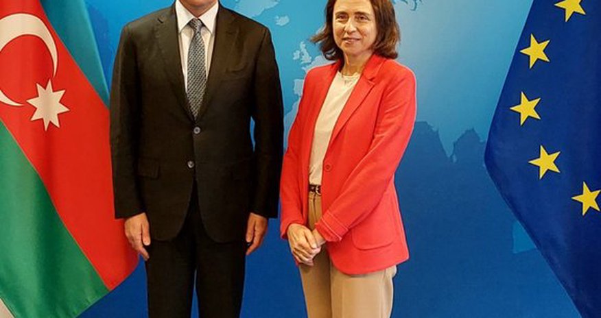 Aliyev aide meets EU official Aliyev aide meets EU official