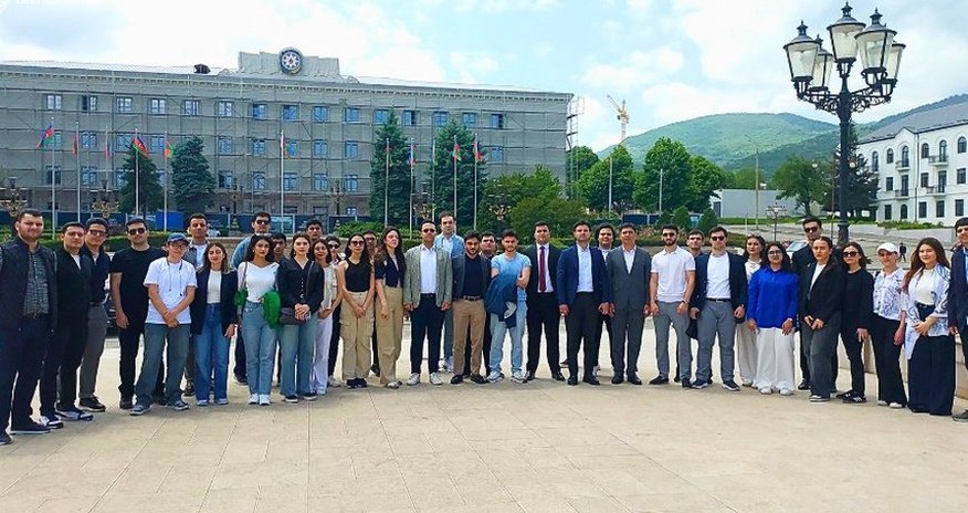 Azerbaijan MFA volunteers visit Khankandi and Shusha Azerbaijan MFA volunteers visit Khankandi and Shusha