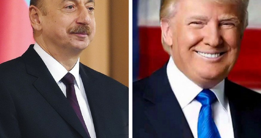Tramp İlham Əliyevi təbrik edib Tramp İlham Əliyevi təbrik edib