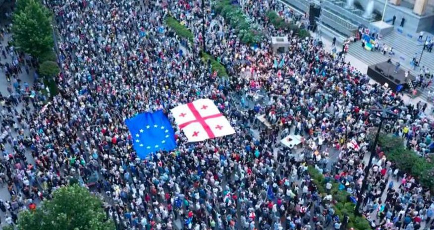 Georgia opposition keeps up pressure as government crackdown escalates Georgia opposition keeps up pressure as government crackdown escalates