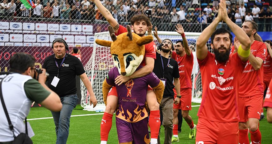 Azərbaycanın minifutbol millisi finala yüksəlib Azərbaycanın minifutbol millisi finala yüksəlib