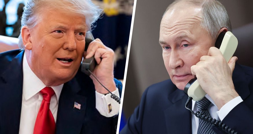 Tramp və Putin arasında telefon danışığı olub Tramp və Putin arasında telefon danışığı olub