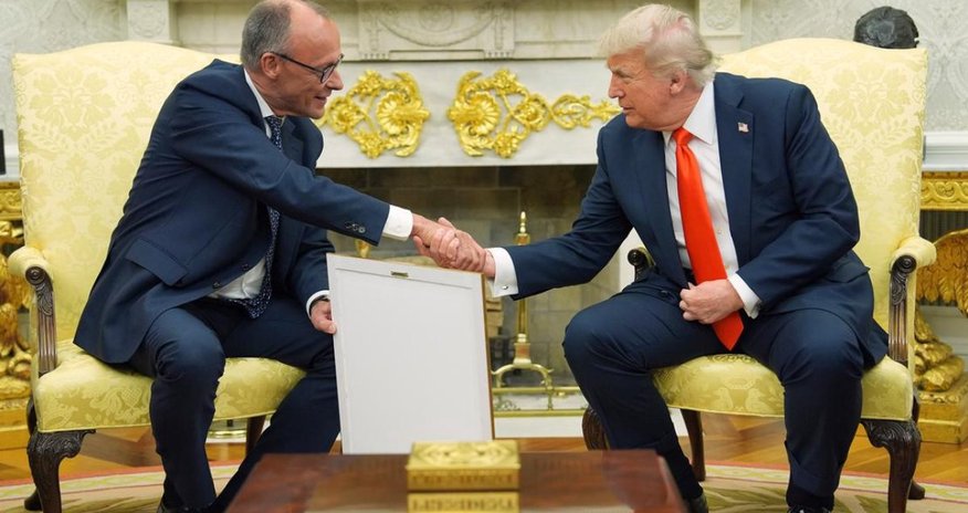 Трамп предложил Германии американский газ вместо российского Трамп предложил Германии американский газ вместо российского