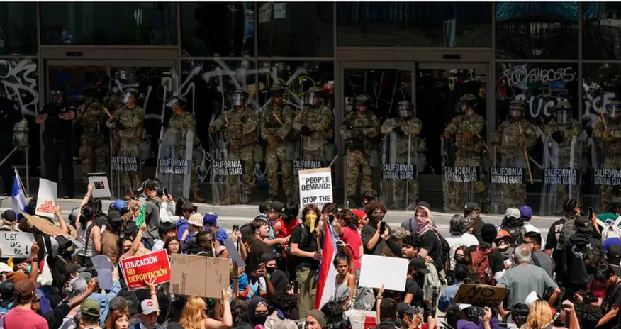 California sues Trump over National Guard deployment as migrant protests escalate California sues Trump over National Guard deployment as migrant protests escalate