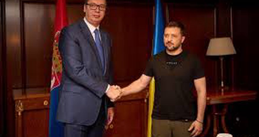 Aleksandar Vuçiç Zelenski ilə görüşüb Aleksandar Vuçiç Zelenski ilə görüşüb