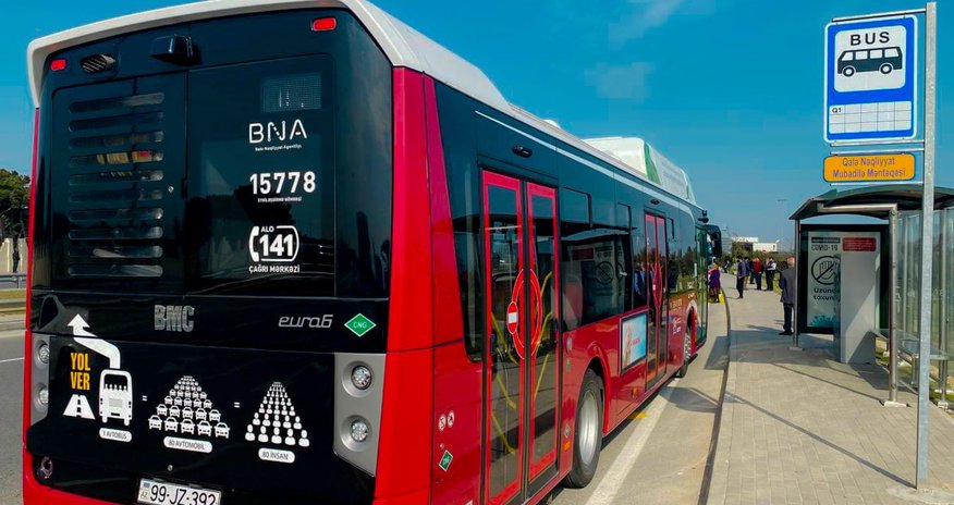 Bakıda 9 marşrut üzrə avtobusların hərəkətində ləngimələr var Bakıda 9 marşrut üzrə avtobusların hərəkətində ləngimələr var
