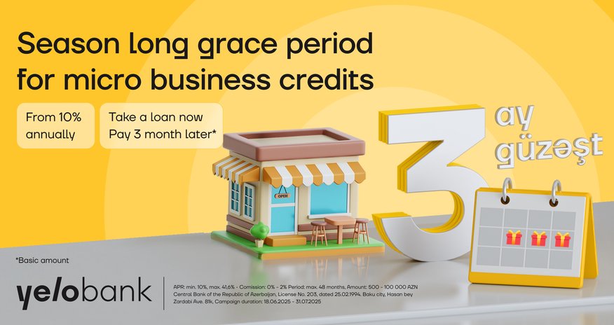 Yelo Bank's summer campaign for micro businesses Yelo Bank's summer campaign for micro businesses