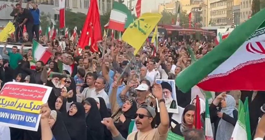 İran "Qələbə"ni qeyd edir - Video İran "Qələbə"ni qeyd edir - Video