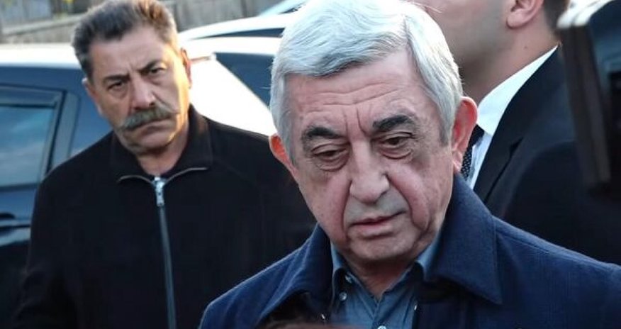 Former Armenian president Serzh Sargsyan charged with bribery and illegal business activity Former Armenian president Serzh Sargsyan charged with bribery and illegal business activity