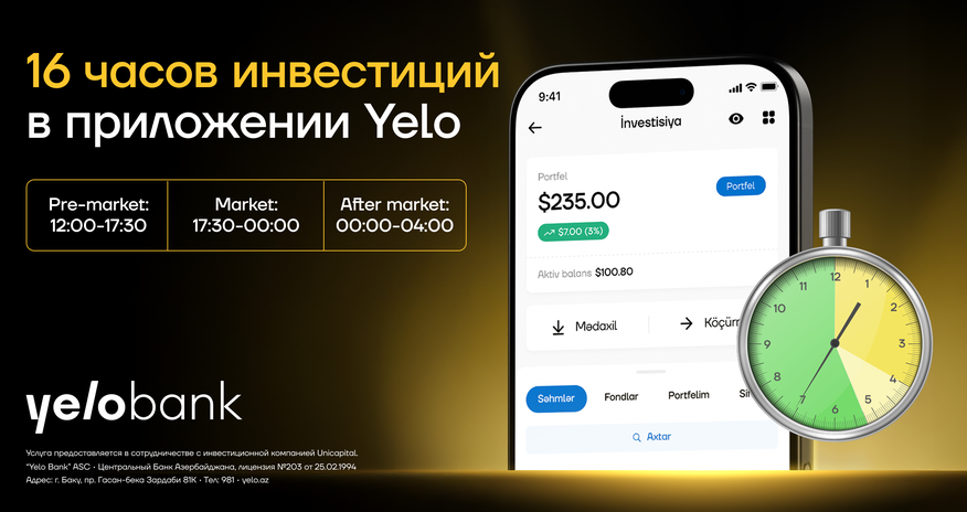 Yelo Invest предлагаетбольшие возможности Yelo Invest предлагаетбольшие возможности