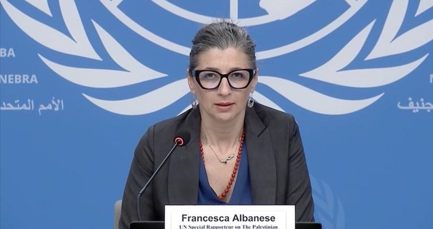 U.S. sanctions UN human rights rapporteur Francesca Albanese U.S. sanctions UN human rights rapporteur Francesca Albanese